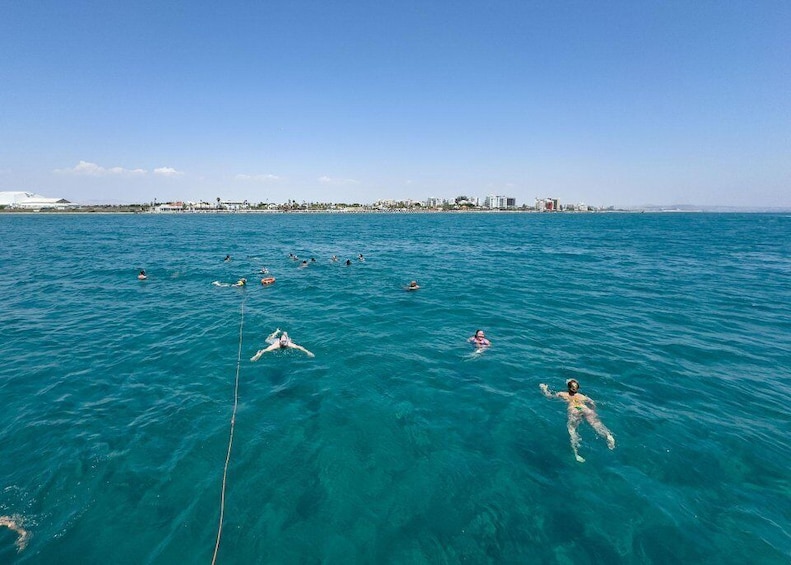 Picture 12 for Activity Larnaca: Glass Bottom Boat Bay Cruise with Snorkeling