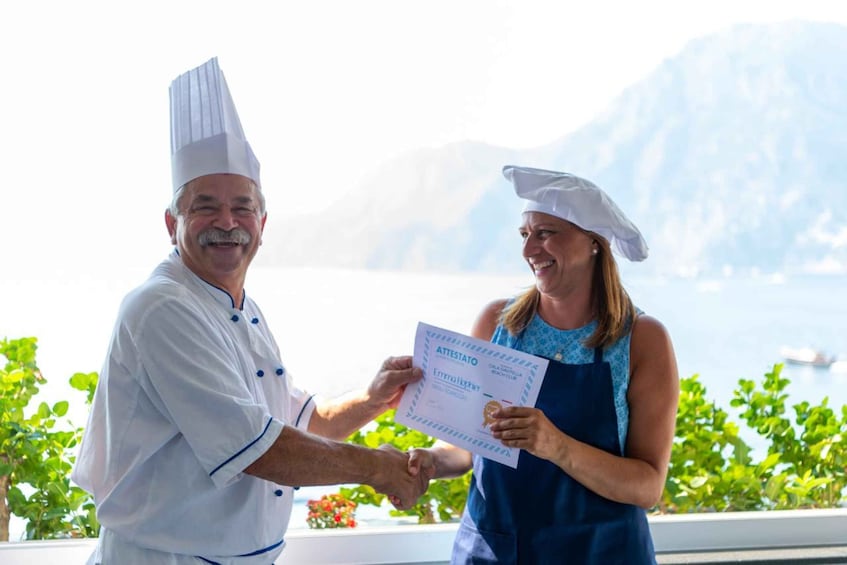 Picture 15 for Activity Praiano: Cooking Class with Dinner Overlooking the Sea