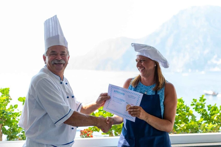 Picture 15 for Activity Praiano: Cooking Class with Dinner Overlooking the Sea