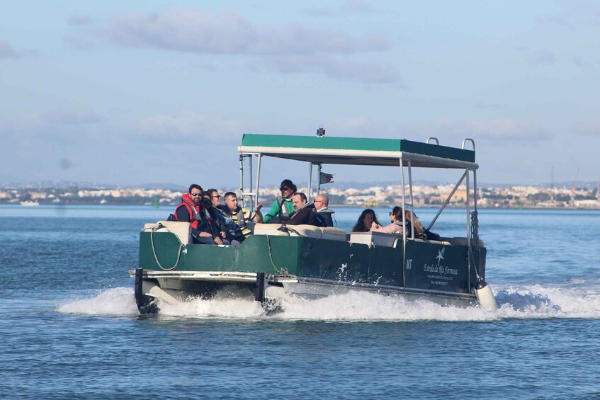 Picture 7 for Activity Faro: Ria Formosa Guided Sunset Tour by Catamaran