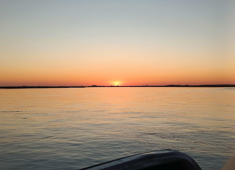 Picture 13 for Activity Faro: Ria Formosa Guided Sunset Tour by Catamaran