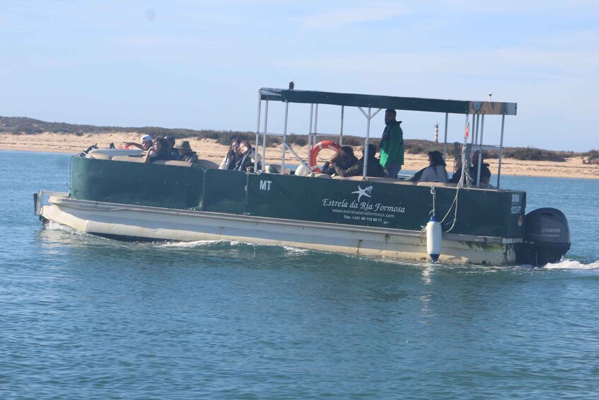 Picture 9 for Activity Faro: Ria Formosa Guided Sunset Tour by Catamaran