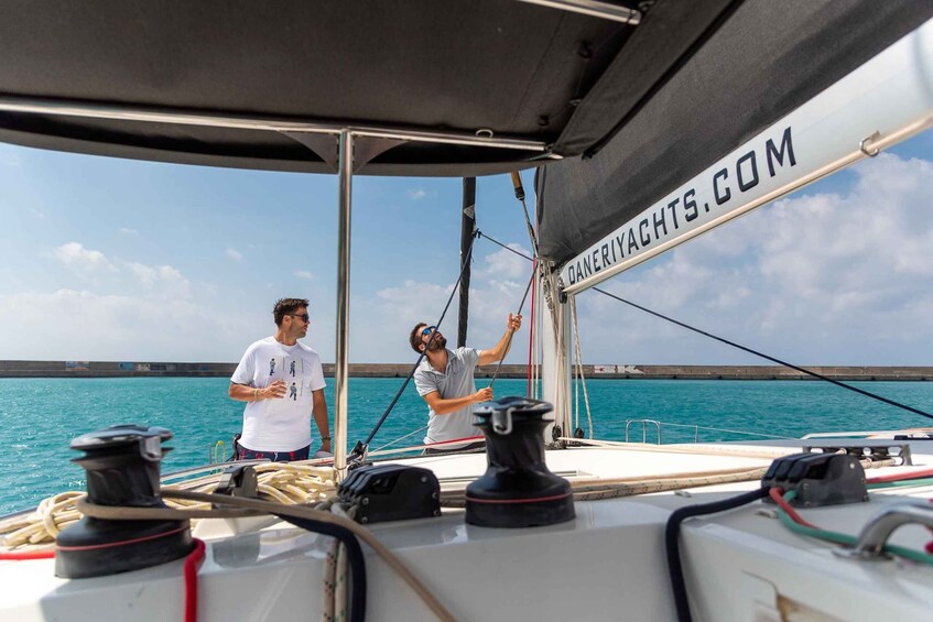 Picture 7 for Activity Heraklion Private Sailing Catamaran Cruise to Dia with Lunch