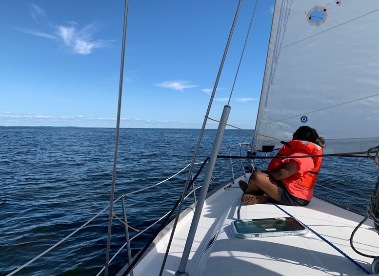 Picture 1 for Activity Chesapeake Beach: Private Sailing Cruise on a 42-Foot Yacht