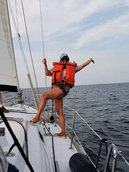 Picture 2 for Activity Chesapeake Beach: Private Sailing Cruise on a 42-Foot Yacht