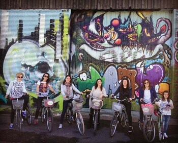 Bilbao: Street Art E-Bike-tur for små grupper