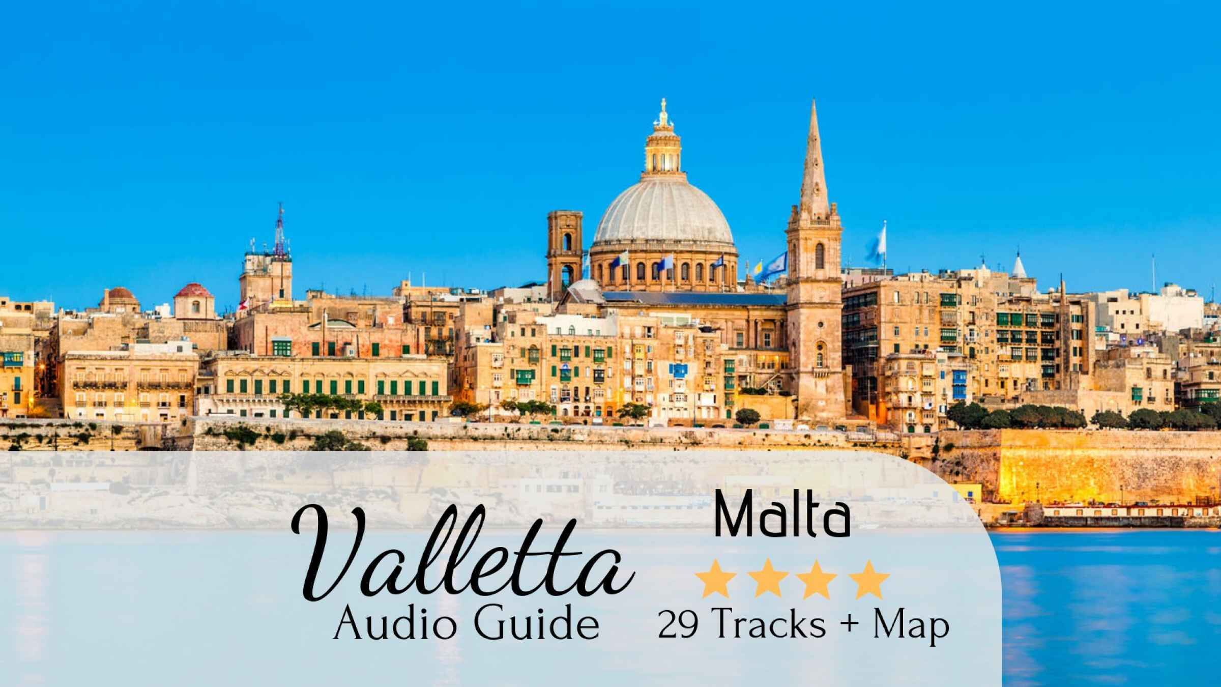 self guided tour valletta