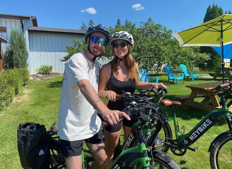 Picture 11 for Activity Kelowna: Wine Tasting by E-bike, Smartphone Guide & Lunch