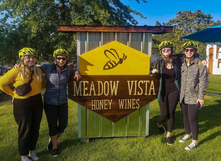 Picture 10 for Activity Kelowna: Wine Tasting by E-bike, Smartphone Guide & Lunch