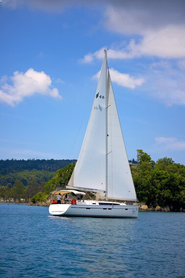 Picture 4 for Activity Corfu:Private Full-Day Sail Boat Cruise with Snacks & Drinks