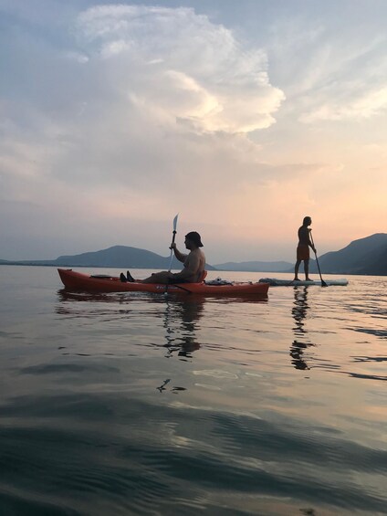 Iseo Lake: rental of kayaks in Pilzone di Iseo