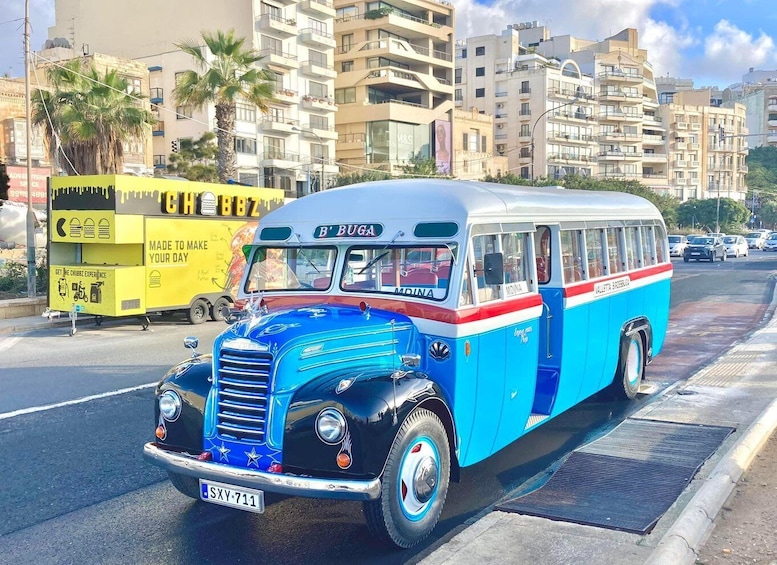 Picture 1 for Activity Valletta: Sunday Vintage Bus to Marsaxlokk