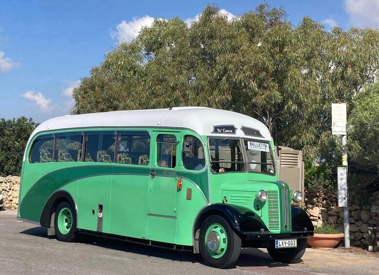 Picture 3 for Activity Valletta: Sunday Vintage Bus to Marsaxlokk