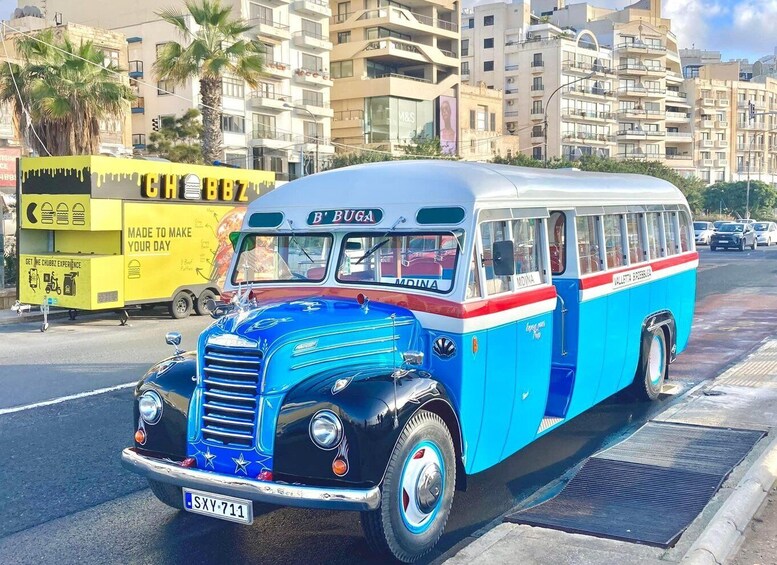 Picture 1 for Activity Valletta: Sunday Vintage Bus to Marsaxlokk