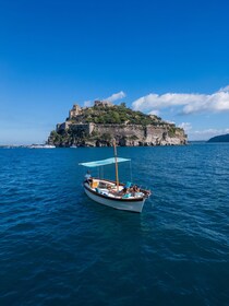 Private tour of Ischia and/or Procida on a Gozzo Apreamare