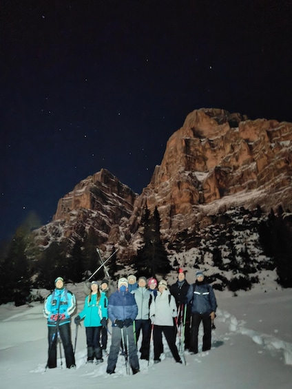 Picture 7 for Activity The Dolomites at night with snowshoes