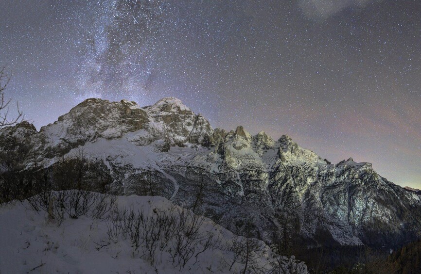 Picture 5 for Activity The Dolomites at night with snowshoes