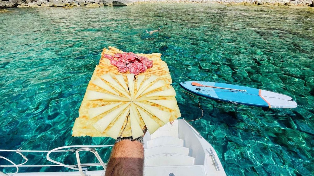 Picture 4 for Activity Porto Conte: Sunset catamaran excursion with aperitif