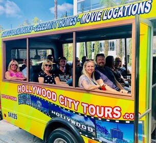 Los Angeles : Visite en bus à ciel ouvert de Hollywood et des maisons de cé...