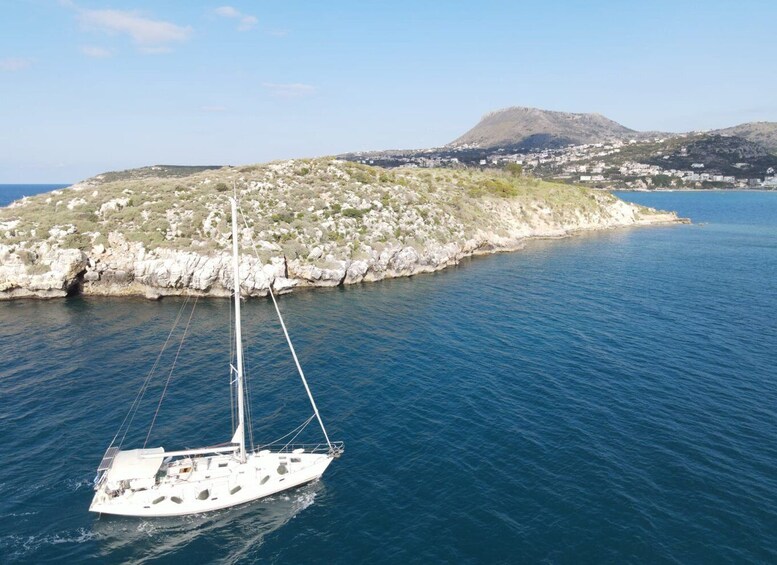 Picture 25 for Activity Chania: Private Sailing Cruise with Food & Unlimited Drinks