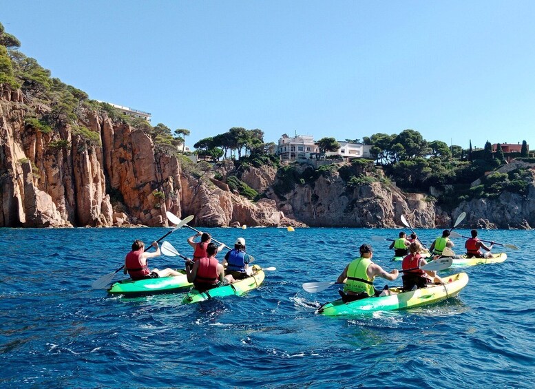 Picture 2 for Activity Sant Feliu de Guíxols: Kayaking & Snorkeling Tour