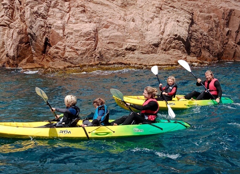 Picture 8 for Activity Sant Feliu de Guíxols: Kayaking & Snorkeling Tour