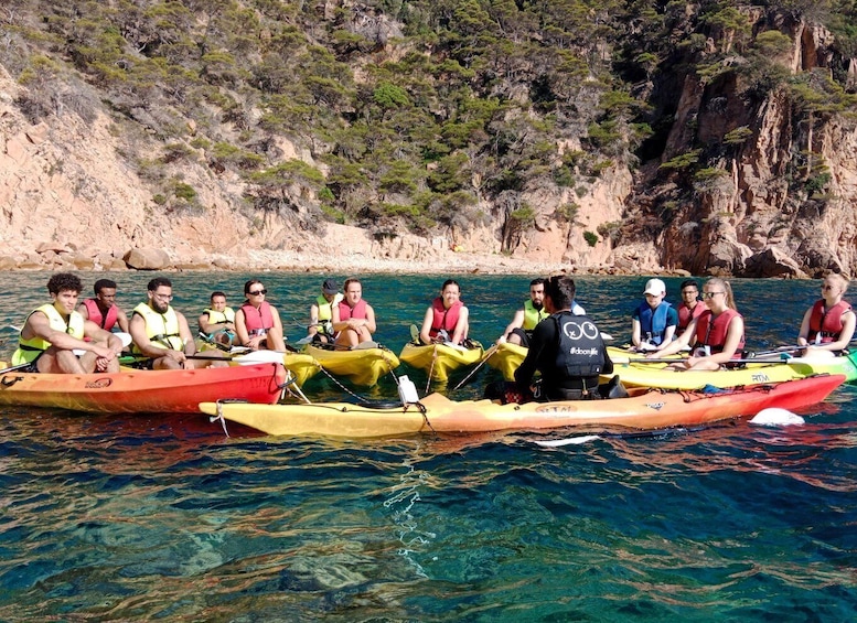 Picture 6 for Activity Sant Feliu de Guíxols: Kayaking & Snorkeling Tour