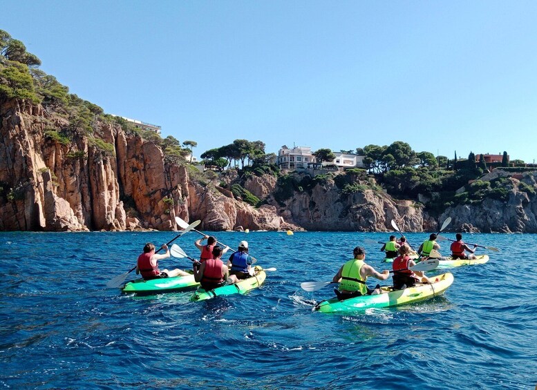 Picture 2 for Activity Sant Feliu de Guíxols: Kayaking & Snorkeling Tour