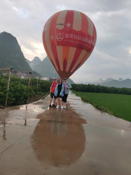 Picture 11 for Activity Yangshuo Hot Air Ballooning Sunrise Experience Ticket