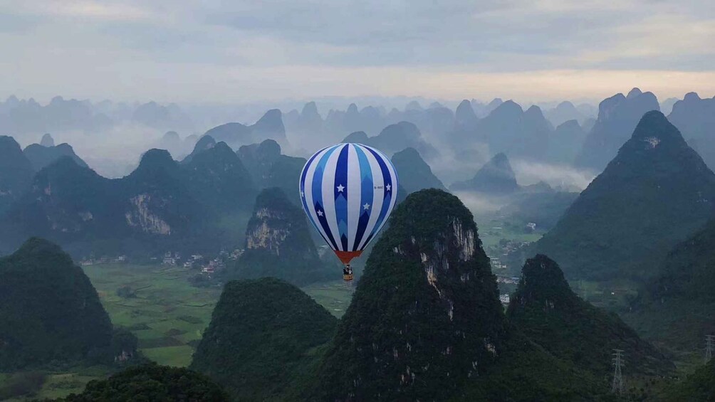 Yangshuo Hot Air Ballooning Sunrise Experience Ticket