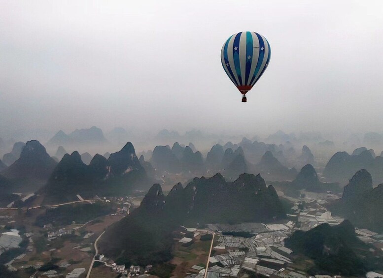 Picture 9 for Activity Yangshuo Hot Air Ballooning Sunrise Experience Ticket