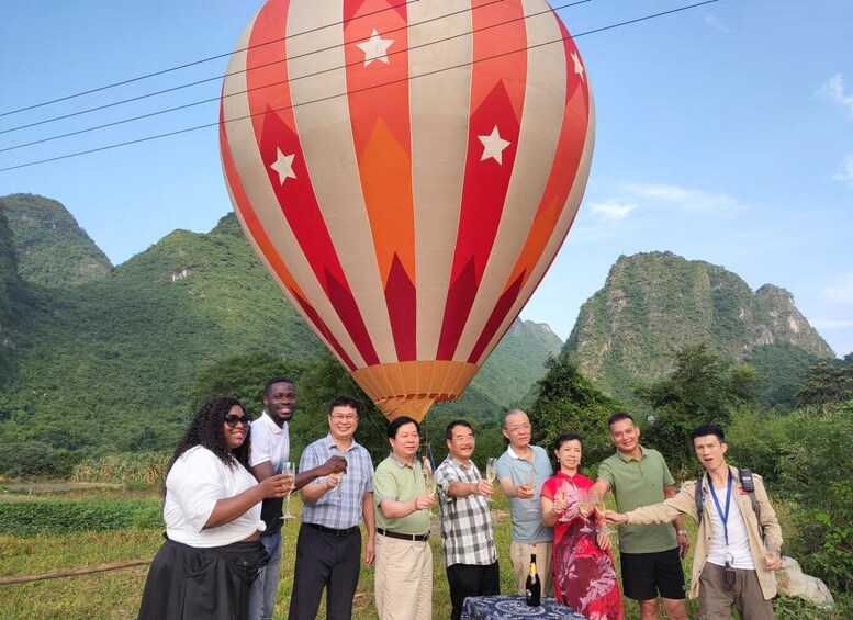 Picture 4 for Activity Yangshuo Hot Air Ballooning Sunrise Experience Ticket