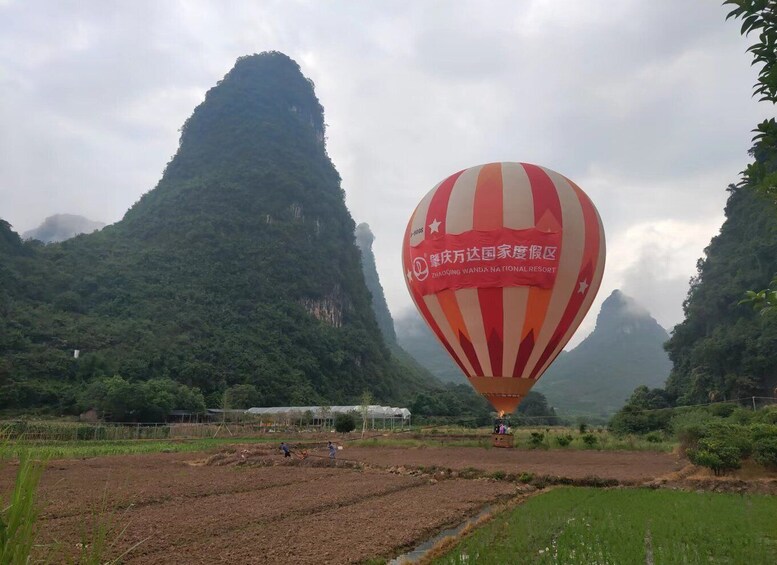 Picture 1 for Activity Yangshuo Hot Air Ballooning Sunrise Experience Ticket