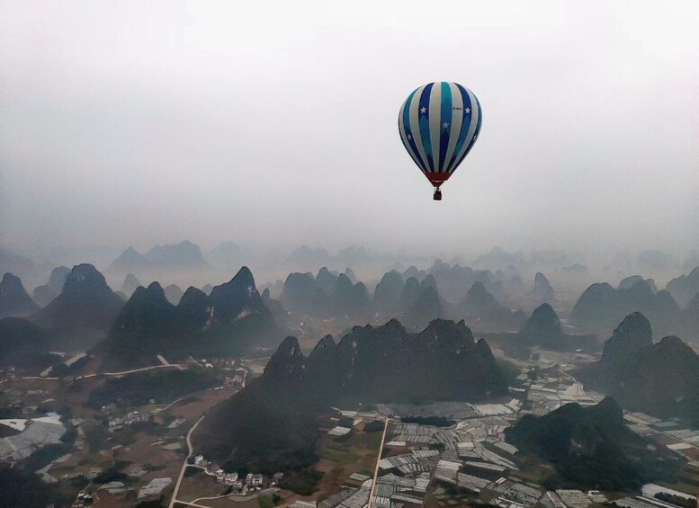 Picture 9 for Activity Yangshuo Hot Air Ballooning Sunrise Experience Ticket