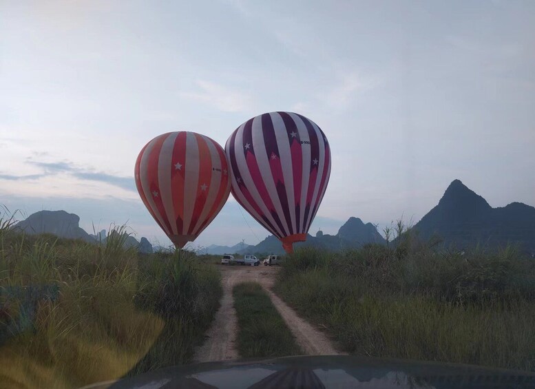 Picture 17 for Activity Yangshuo Hot Air Ballooning Sunrise Experience Ticket