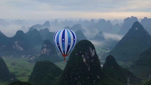 Yangshuo Hot Air Ballooning Sunrise Experience Ticket