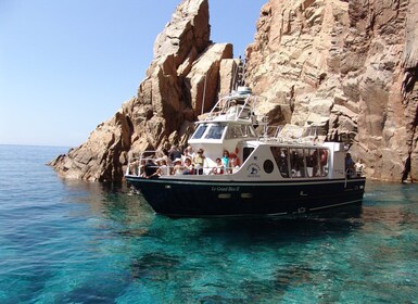 Cargèse: recorrido en barco por la tarde por Scandola, Girolata y Piana