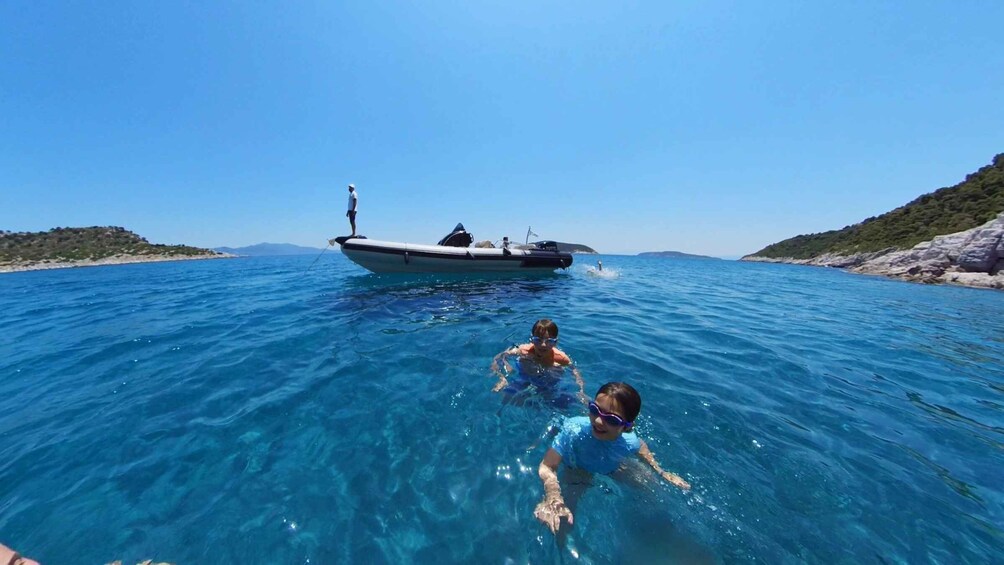 Picture 2 for Activity Skiathos: Skopelos Island Private Speed Boat Cruise