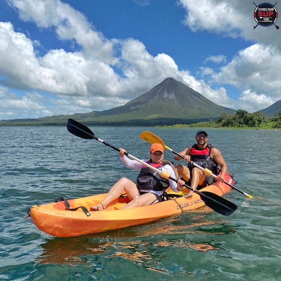 Picture 3 for Activity From El Castillo: Lake Arenal Kayak & SUP Tour with Snacks