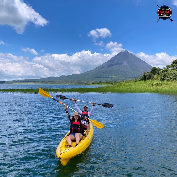 Picture 1 for Activity From El Castillo: Lake Arenal Kayak & SUP Tour with Snacks