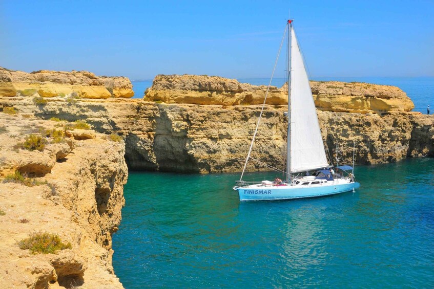Picture 5 for Activity Albufeira: Sailing Boat Cruise with Beach BBQ