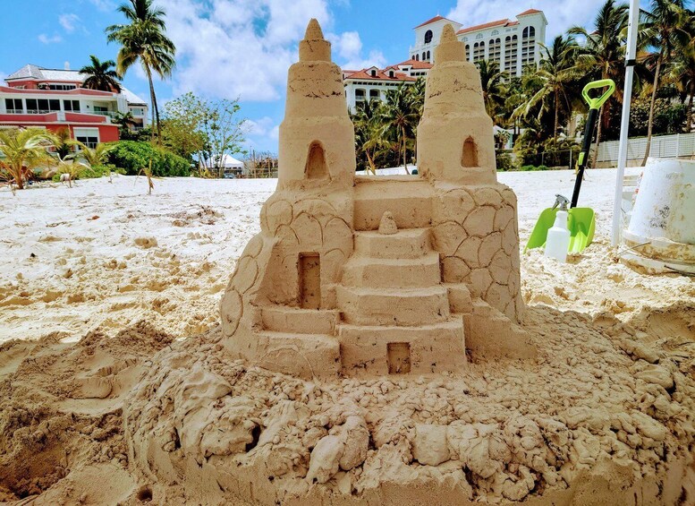Picture 11 for Activity Nassau Bahamas: Sandcastle Sculpting Beach Activity & Picnic