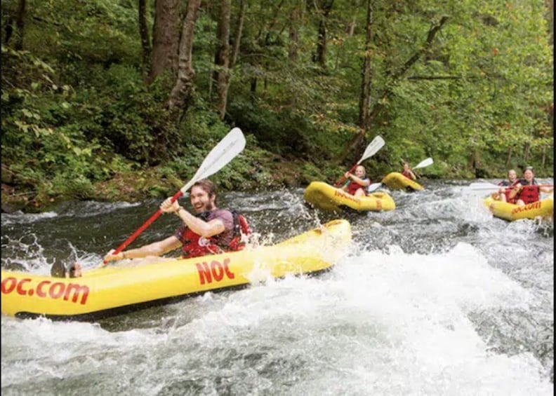 Picture 1 for Activity Bryson City: Nantahala River Rafting Guided Duck Adventure