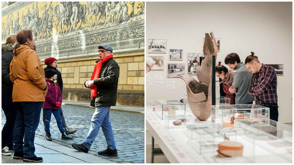 Dresden: Guided City Walk and City Museum Entrance Ticket