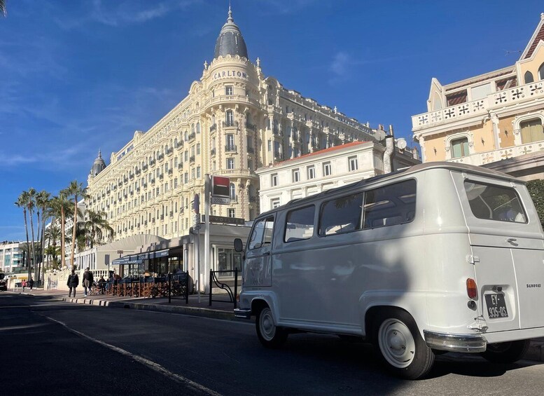 Discover the French Riviera in a French Vintage Bus