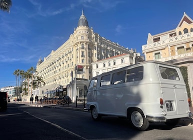 Discover the French Riviera in a French Vintage Bus