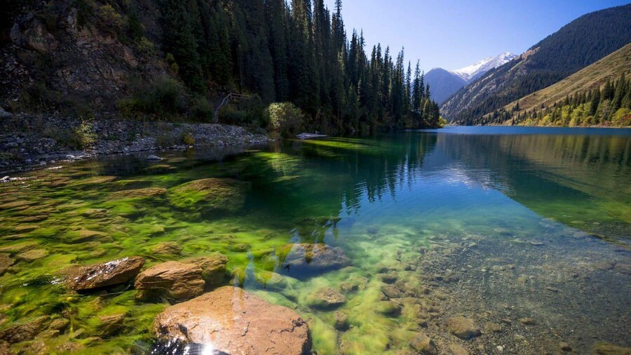 From Almaty: Kaindy, Kolsay Lake, and Black Canyon UAZ Tour