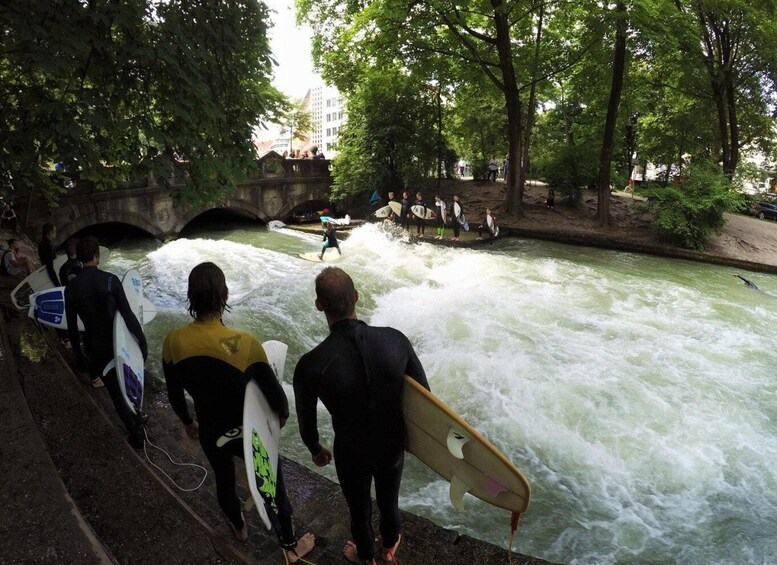 Picture 9 for Activity Munich: One Day Amazing River Surfing - Eisbach in Munich