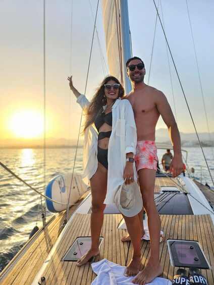 Picture 1 for Activity Marbella: Sunset Sailing Trip with Drinks and Snacks