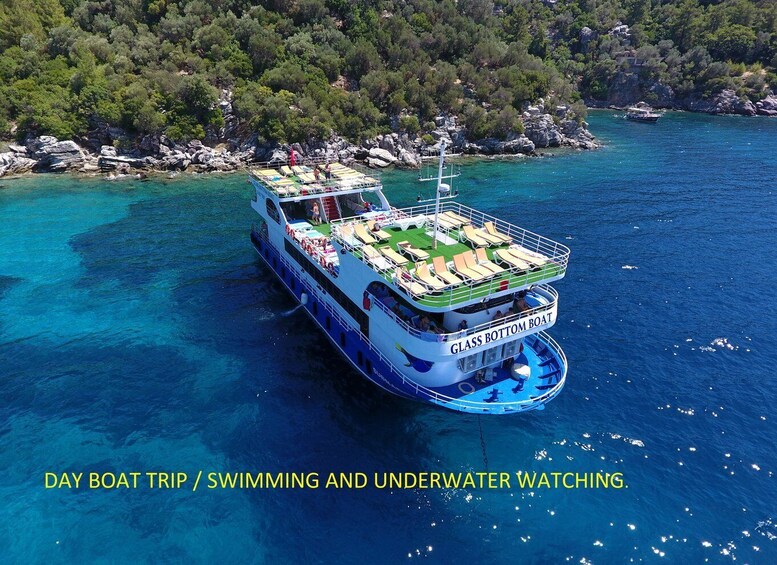 From Marmaris: Day Trip by Glass Bottom Semi Submarine